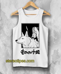 Princess Mononoke Tee Inspired By The Anime Tanktop