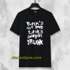 Punk's Not Dead Punk's Sleeping Drunk T-Shirt