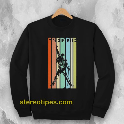 Retro Freddie Mercury Sweatshirt