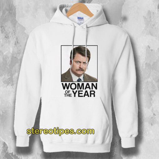 Ron Swanson Woman of the Year Parks and Recreation Hoodie