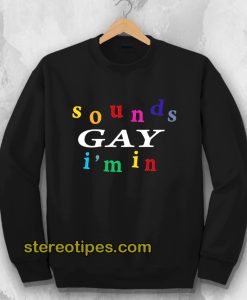 Sound Gay I'm In Sweatshirt