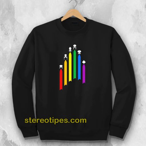 Star Trek Gay Pride Sweatshirt