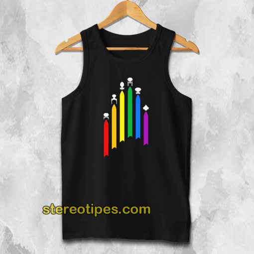 Star Trek Gay Pride Tank Top