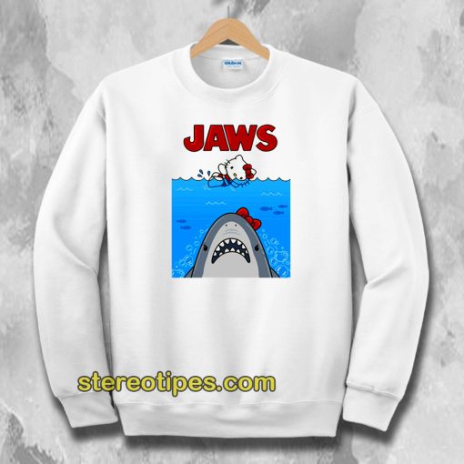 Jaws Hello Kitty Sweatshirt