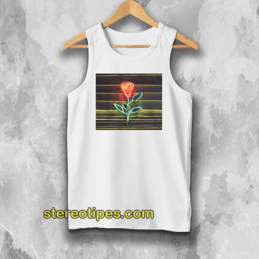 louis tomlinson neon rose tanktop