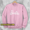 Barbie Light Pink Unisex Adult Sweatshirt