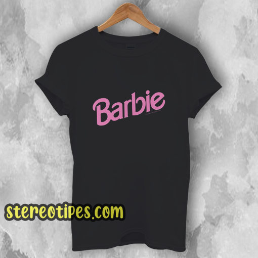 Barbie Pink Logo T Shirt