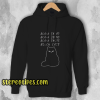 Black Shirt Jeans Shoes Cats Hoodie