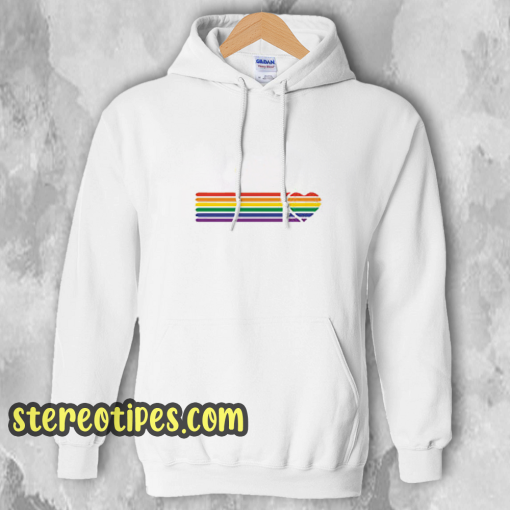 Gay Pride Rainbow Colour Hoodie