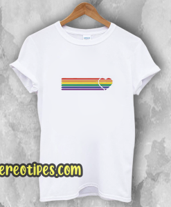 Gay Pride Rainbow Colour T-Shirt