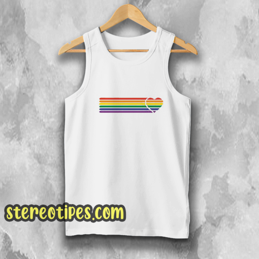 Gay Pride Rainbow Colour Tank Top