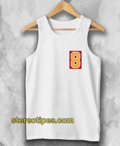 Number 8 Tank Top