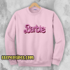 Barbie Pink Barbie Sweatshirt