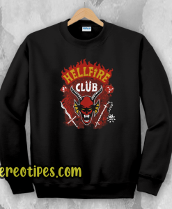 Hellfire Club Starnger Things Sweatshirt