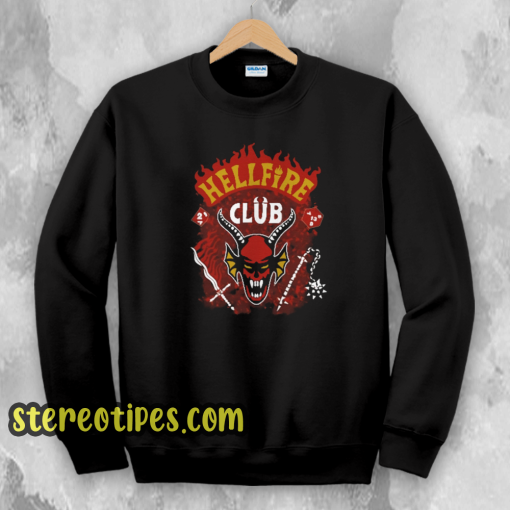 Hellfire Club Starnger Things Sweatshirt