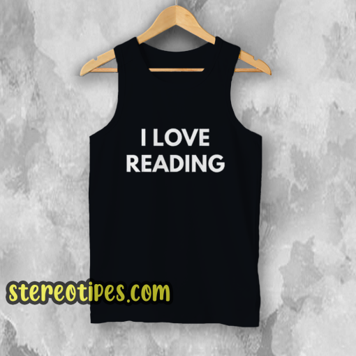 I Love Reading Tank Top