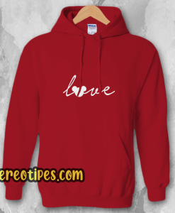 Mickey Mouse Love Hoodie