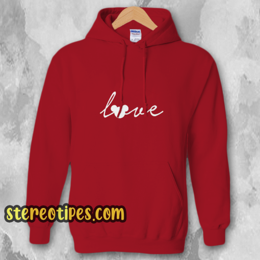 Mickey Mouse Love Hoodie