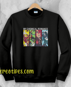 My Chemical Romance Comic Book Sweatshirt