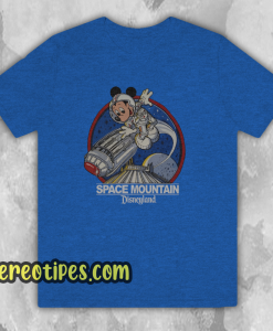 Space Mountain Mickey Mouse T-Shirt