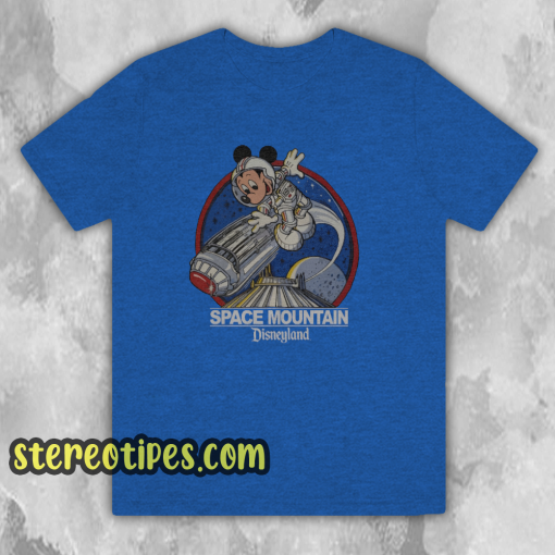 Space Mountain Mickey Mouse T-Shirt