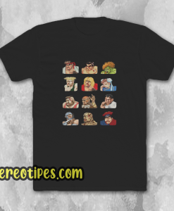 Street Fighter Losing Face T-Shirt