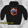 Eddie Bass Iron Maiden Hoodie