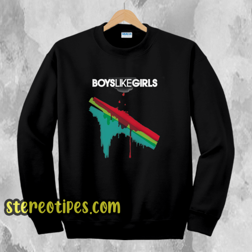 Boys like girls band sweatshirt