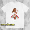 Mariah carey rainbow t shirt