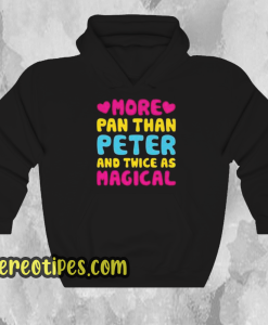 More pan than peter and twice hoodie