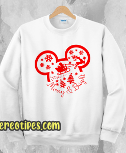 Christmas Disney Sweatshirt