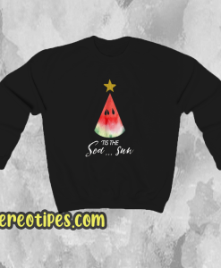 Christmas in july Tis the Sea Sun Sweatshirt