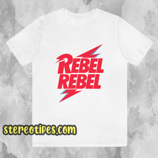 David Bowie Rebel Bolt Vintage T-shirt