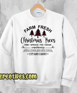 Farm Fresh Christmas Sweatshirt