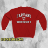 Harvard university sweatshirt