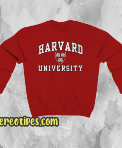 Harvard university sweatshirt