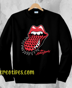 The Rolling Stones Spiked Tongue Sweatshirt