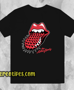 The Rolling Stones Spiked Tongue t shirt