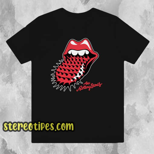 The Rolling Stones Spiked Tongue t shirt