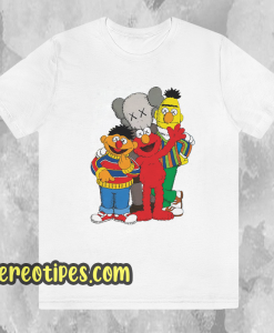 Uniqlo Kaws X Sesame Street Family T Shirt