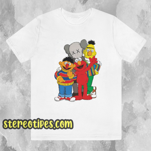 Uniqlo Kaws X Sesame Street Family T Shirt