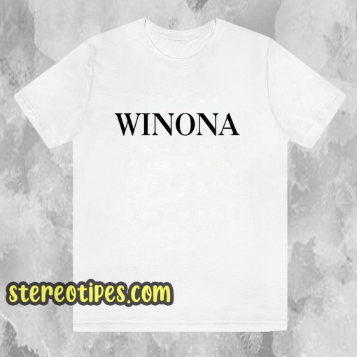 Winona Ryder T Shirt
