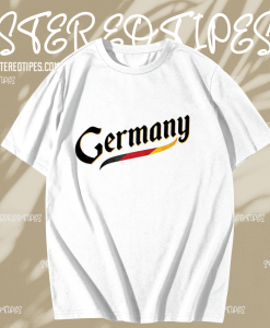 Germany Script World Cup 2022 T Shirt TPKJ1