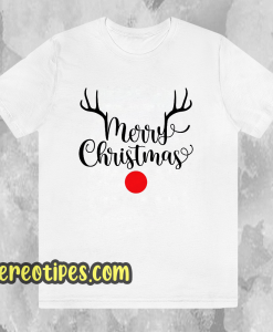 Merry Christmas Reindeer Shirt