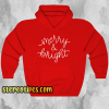 Merry and Bright Christmas Hoodie