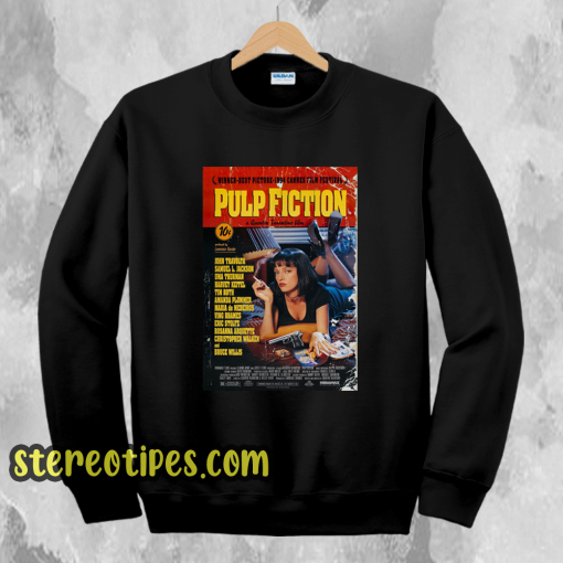 Pulp fiction poster Sweatshirt