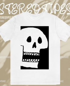 Skull Print T Shirt TPKJ1