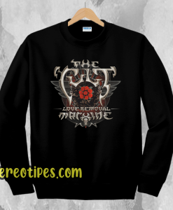 The Cult Love Removal Machine Rock Band Legend Sweatshirt