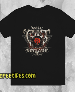 The Cult Love Removal Machine Rock Band Legend T Shirt