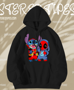 Deadpool And Stitch Hoodie TPKJ1